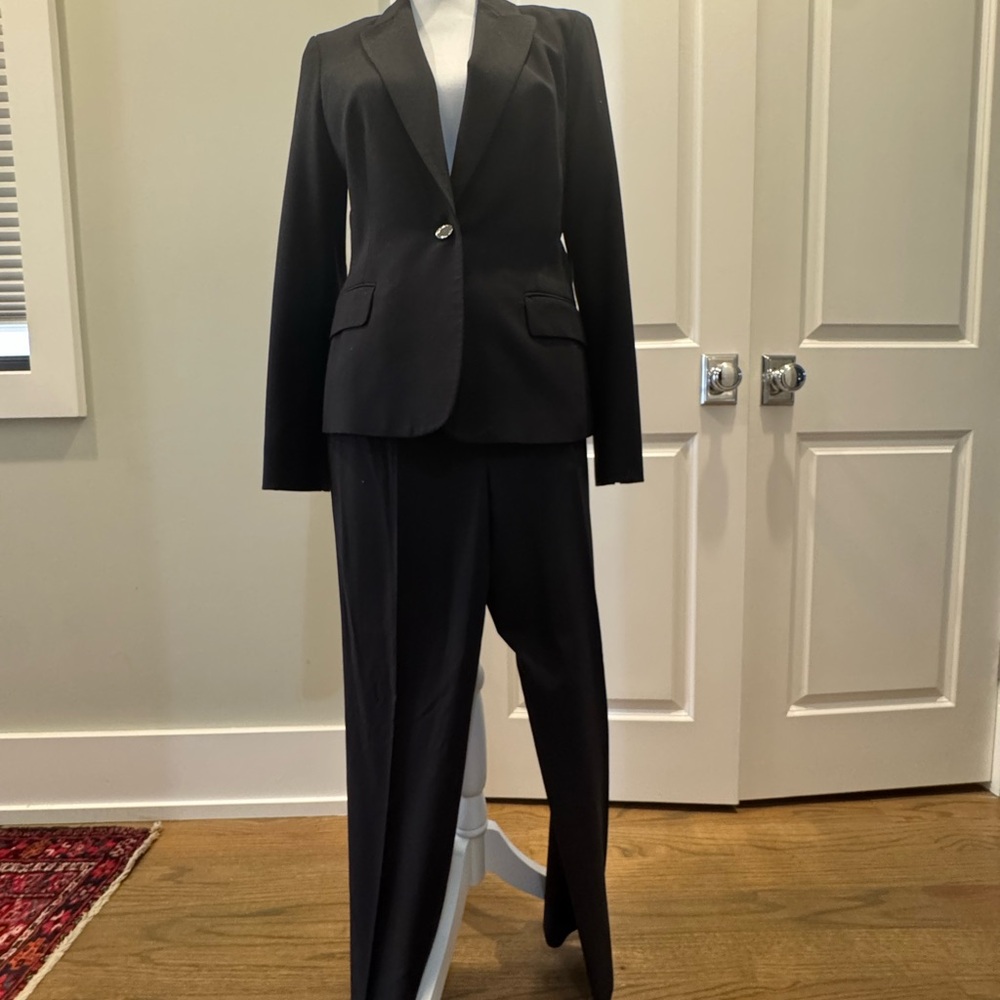 Calvin Klein Black Blazer and Pants Set